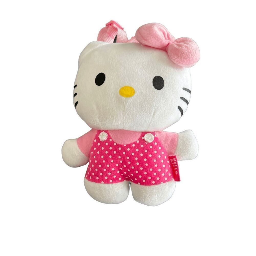 Hello Kitty Sanrio Plush Stuffed Backpack